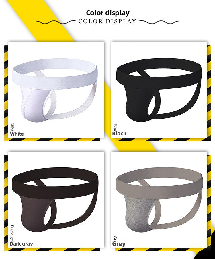 METOIN Men’s Low-Rise Cotton Thong – European & American Style (BP.01)