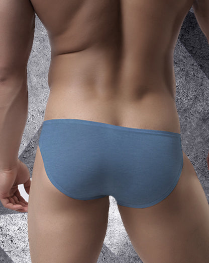 METOIN Low-Rise Modal Briefs for Men – Lightweight Summer Comfort (AD314)