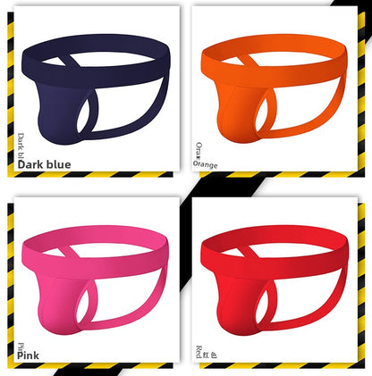 METOIN Men’s Low-Rise Cotton Thong – European & American Style (BP.01)