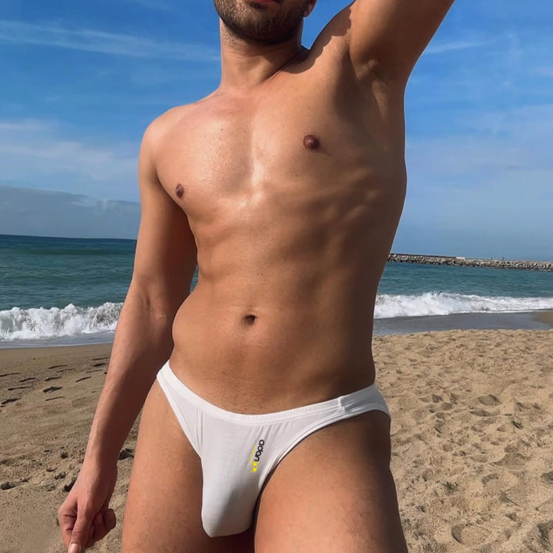 METOIN Low-Rise Modal Briefs for Men – Lightweight Summer Comfort (AD314)