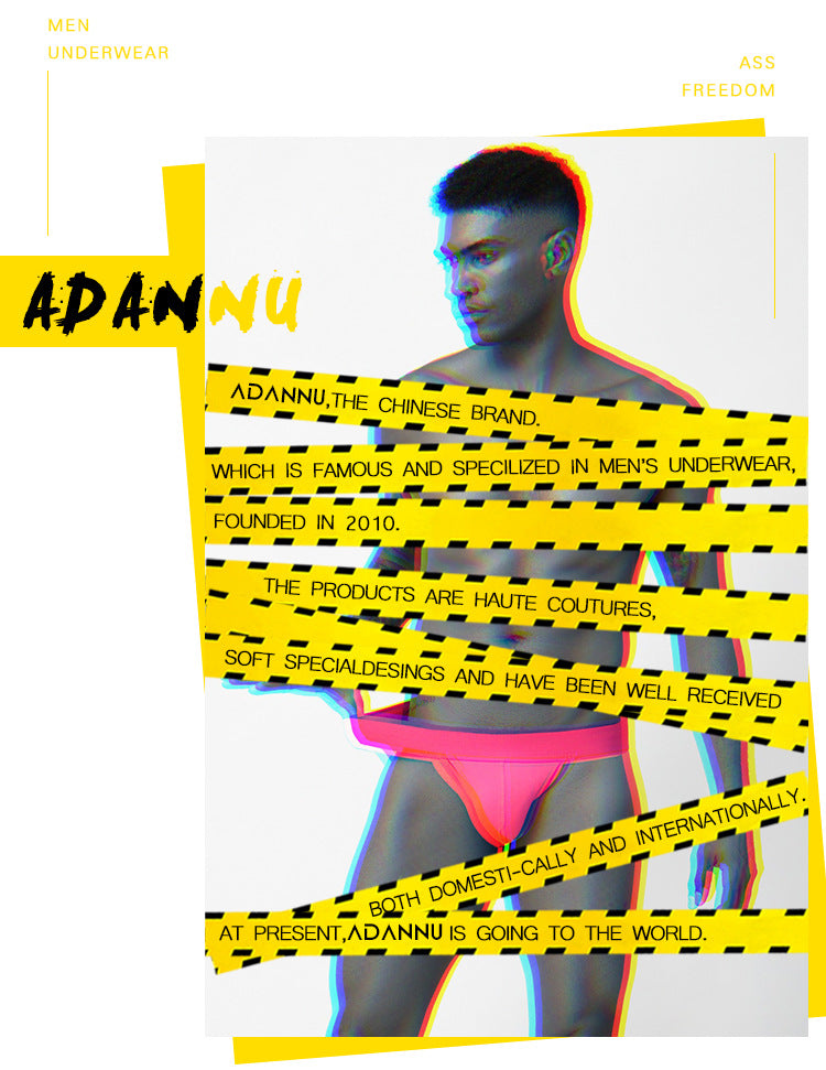 METOIN Men’s Low-Rise Cotton Thong – European & American Style (BP.01)