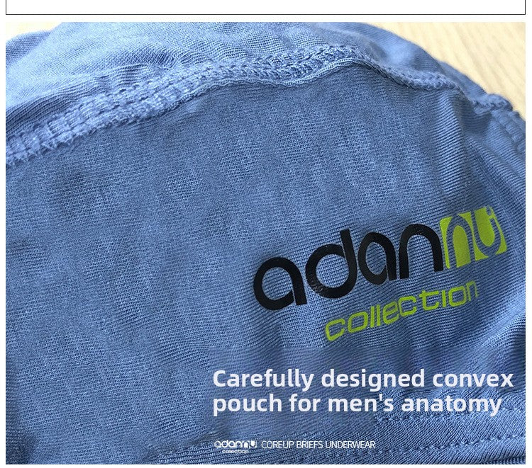 METOIN Low-Rise Modal Briefs for Men – Lightweight Summer Comfort (AD314)