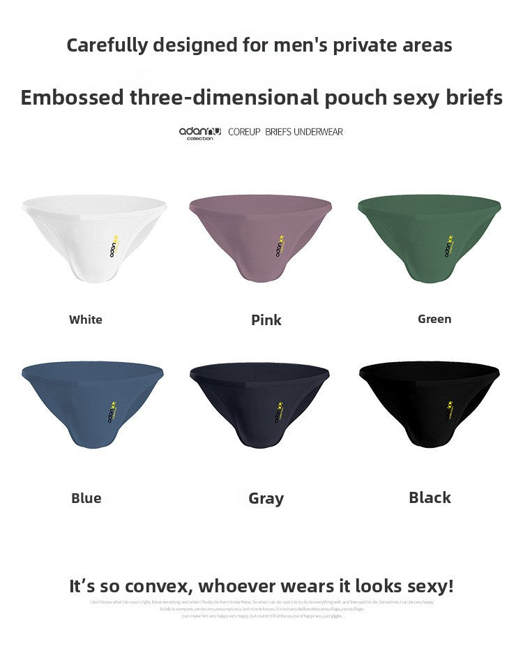 METOIN Low-Rise Modal Briefs for Men – Lightweight Summer Comfort (AD314)