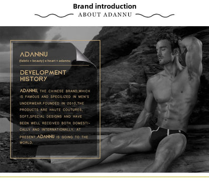 METOIN Men’s Low-Rise Cotton Thong – European & American Style (BP.01)