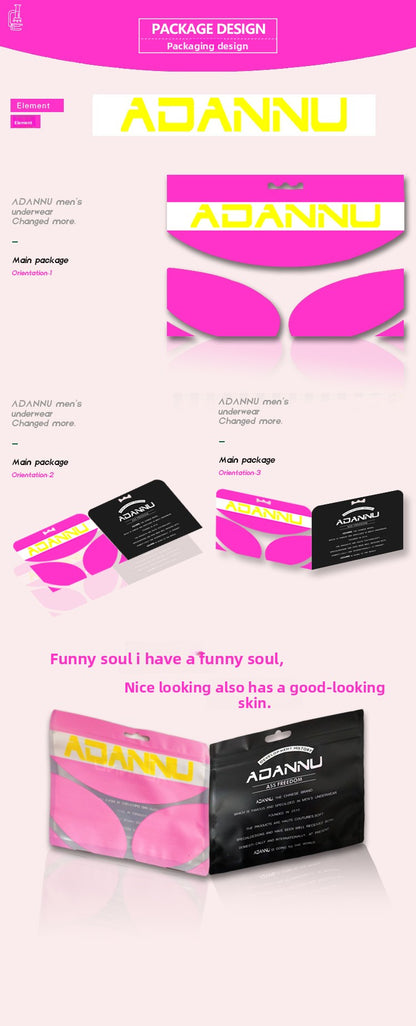 METOIN Men’s Low-Rise Cotton Thong – European & American Style (BP.01)